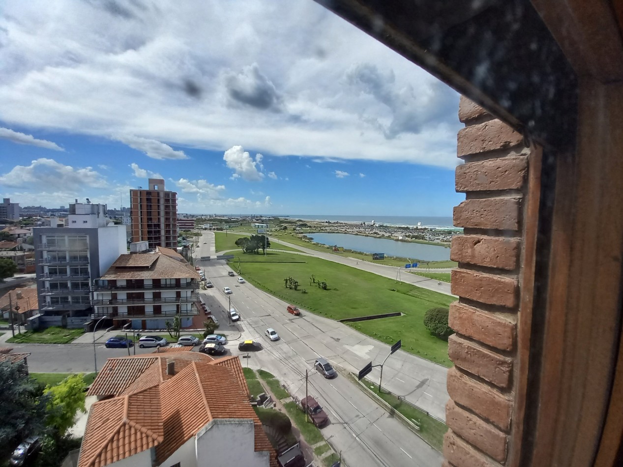 VENTA SEMIPISO 3AMB COCHERA-VISTA al MAR-FRENTE-BALCON TERRAZA-PUNTA MOGOTES