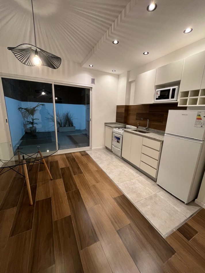 VENTA 1AMB RECICLADO EXCELENTE PATIO TODO EQUIPADO