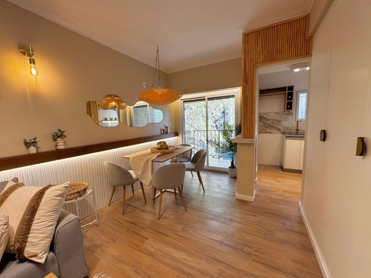 VENTA 1AMB RECICLADO CENTRO BALCON FRENTE 