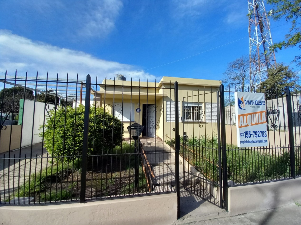 CASA 4AMB ESPACIO COCHERA PATIO PARRILLA SIN MUEBLES 