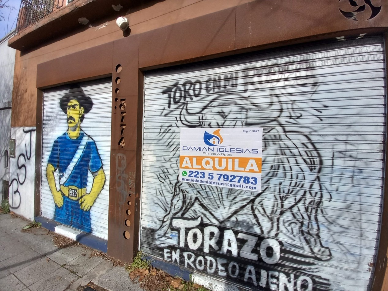 ALQUILER LOCAL o DEPOSITO San Lorenzo casi Dorrego