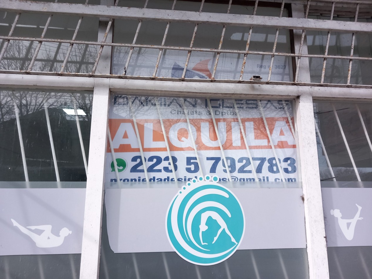ALQUILER LOCAL FRENTE VIDRIADO BERNARDO DE IRIGOYEN 
