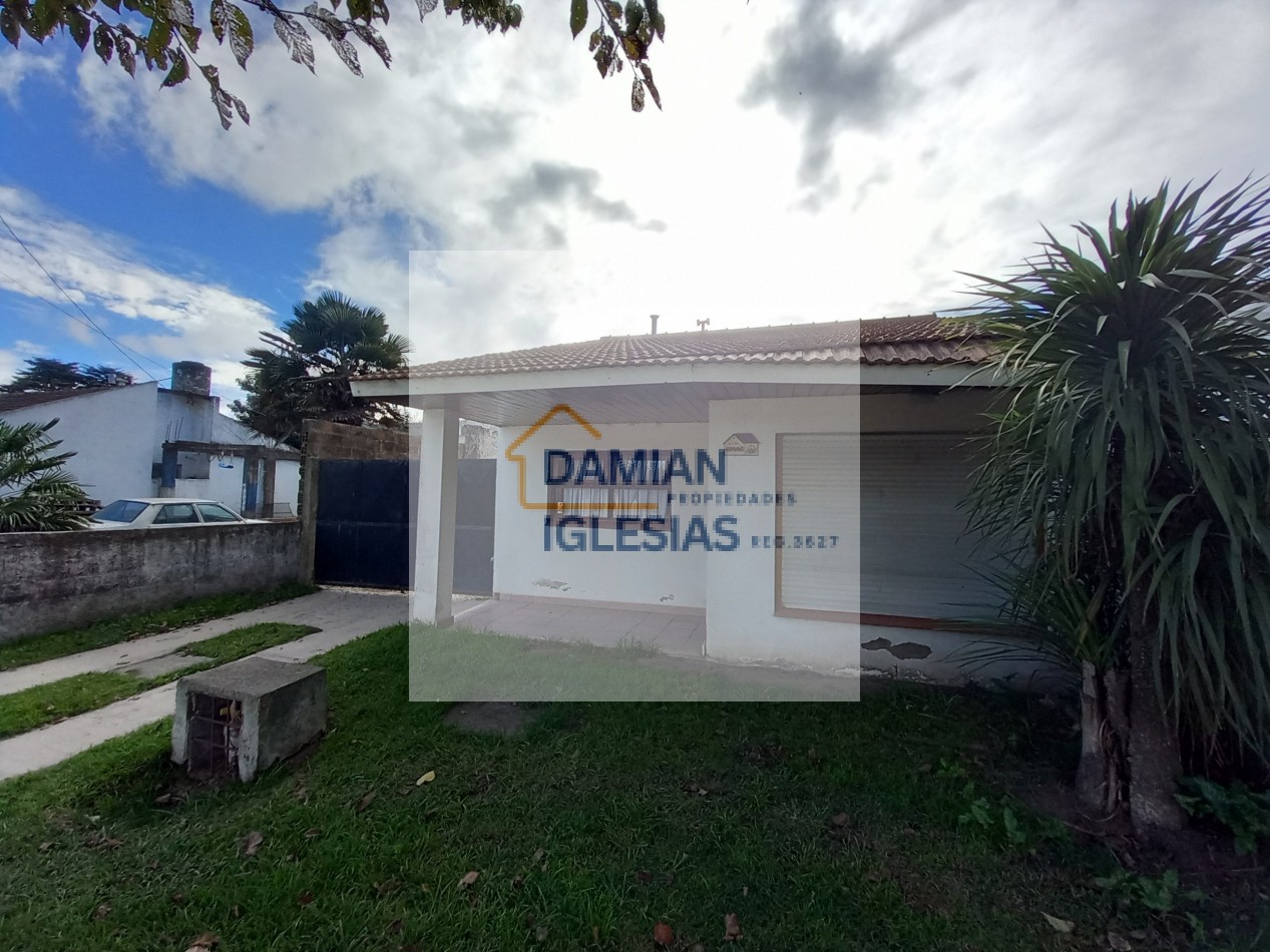 CASA 3AMB APTO CREDITO PERMUTA con GALPON PARQUE LOTE PROPIO