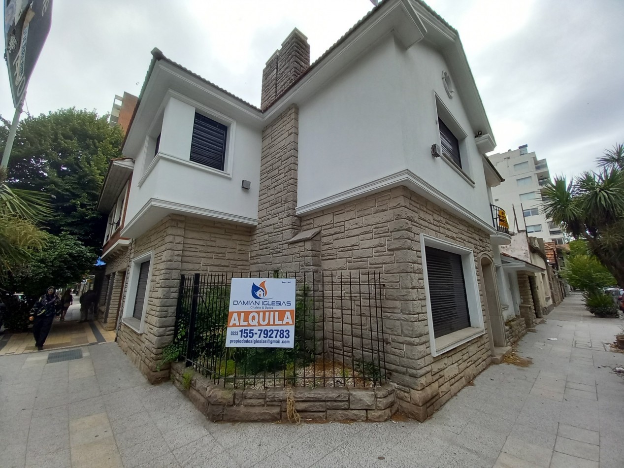 ALQUILER USO PROFESIONAL CASA 6AMB 3 BAÑOS COCHERA 